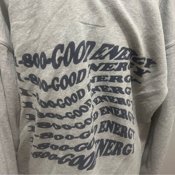 Aerie oversized off the shoulder v neck women's sweatshirt size medium - Picture 12 of 14